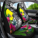 Palau Car Seat Covers - Turtle Plumeria Banana Leaf - Amazing 091114 - YourCarButBetter