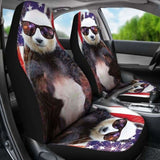 Panda Car Seat Cover 091706 - YourCarButBetter