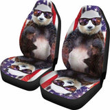 Panda Car Seat Cover 091706 - YourCarButBetter