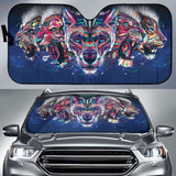 Panthera Leopard Jaguar Tiger Lion Car Auto Sun Shades 172609 - YourCarButBetter