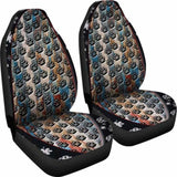 Paws only Car Seat Covers Set Of Two Awesome 161012 - YourCarButBetter