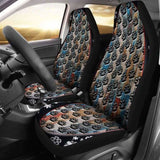 Paws only Car Seat Covers Set Of Two Awesome 161012 - YourCarButBetter