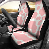 Pink Cow Pattern Print Car Seat Cover 211206 - YourCarButBetter