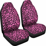 Pink Leopard Print Car Seat Covers 092813 - YourCarButBetter