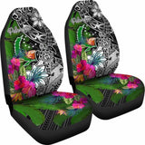 Pohnpei Car Seat Covers - Turtle Plumeria Banana Leaf - Amazing 091114 - YourCarButBetter