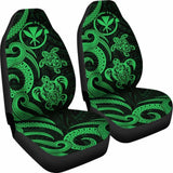 Polynesian Hawaii Car Seat Covers - Green Tentacle Turtle - 091114 - YourCarButBetter