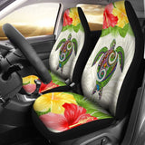 Polynesian Hawaii Car Seat Covers Turtle Colorful - New 091114 - YourCarButBetter