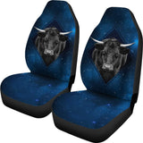Powerful Bull Galaxy For Bull Cow Lovers Car Seat Covers 212102 - YourCarButBetter