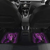 Purple Dragon Rose Art Design Car Floor Mats Fantasy 210303 - YourCarButBetter