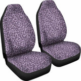 Purple Leopard Print Car Seat Covers Animal Skin 092813 - YourCarButBetter