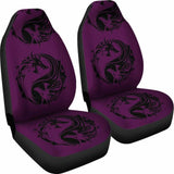 Purple Yin Yang Dragons Car Seat Covers 154230 - YourCarButBetter