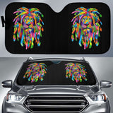 Rasta Lion Car Sun Shades 172609 - YourCarButBetter