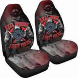 Real Firefighters Car Seat Covers - Firefighter Bestseller 101211 - YourCarButBetter