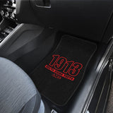Red Delta Sigma Theta 1913 Black Themed Car Floor Mats 211706 - YourCarButBetter