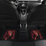 Red Dragon And Love Rose Car Floor Mats 211604 - YourCarButBetter