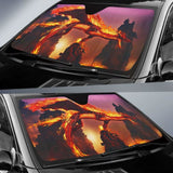 Red Dragon Digital Sun Shade amazing best gift ideas 172609 - YourCarButBetter
