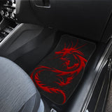 Red Dragon Pattern Car Floor Mats 212501 - YourCarButBetter