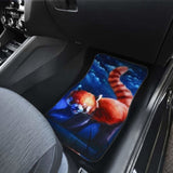 Red Mink Moutain Japan Animal Car Floor Mats 094201 - YourCarButBetter