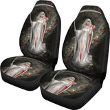 Romantic And Deadly Queen Grim Reaper Car Seat Covers 210603 - YourCarButBetter