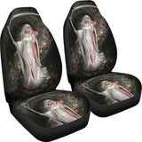 Romantic And Deadly Queen Grim Reaper Car Seat Covers 210603 - YourCarButBetter