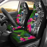 Samoa Car Seat Covers - Turtle Plumeria Banana Leaf - Amazing 091114 - YourCarButBetter