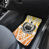 Samoan Coat of Arms American Samoa Flag Car Floor Mats 211904 - YourCarButBetter