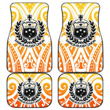 Samoan Coat of Arms American Samoa Flag Car Floor Mats 211904 - YourCarButBetter