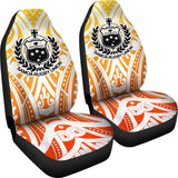 Samoan Coat of Arms American Samoa Flag Car Seat Covers 211904 - YourCarButBetter