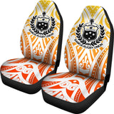 Samoan Coat of Arms American Samoa Flag Car Seat Covers 211904 - YourCarButBetter