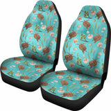 Seat Turtle Pattern Car Seat Covers Ocean Water Beach Theme 091114 - YourCarButBetter