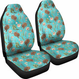 Seat Turtle Pattern Car Seat Covers Ocean Water Beach Theme 091114 - YourCarButBetter