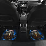 Set 4 Pcs Skull Dragon Car Mats 184610 - YourCarButBetter