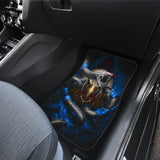 Set 4 Pcs Skull Dragon Car Mats 184610 - YourCarButBetter