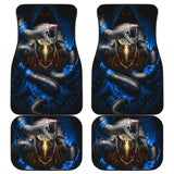 Set 4 Pcs Skull Dragon Car Mats 184610 - YourCarButBetter