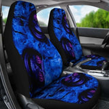 Set Of 2 Skull Car Seat Covers 101207 - YourCarButBetter