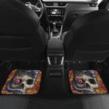 Set Of 4 Pcs Dragon Skull Car Mats 184610 - YourCarButBetter