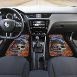 Set Of 4 Pcs Dragon Skull Car Mats 184610 - YourCarButBetter