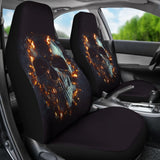 Skull Flare Car Seat Covers 210802 - YourCarButBetter