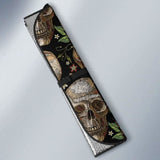 Skull Rose Humming Bird Flower Pattern Car Auto Sun Shades 172609 - YourCarButBetter