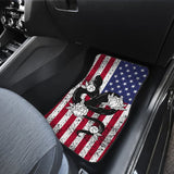 Snake Custom American Flag Car Floor Mats 212109 - YourCarButBetter