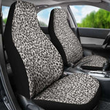 Snow Leopard Skin Animal Print Car Seat Covers 092813 - YourCarButBetter