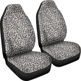 Snow Leopard Skin Animal Print Car Seat Covers 092813 - YourCarButBetter