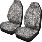 Snow Leopard Skin Animal Print Car Seat Covers 092813 - YourCarButBetter