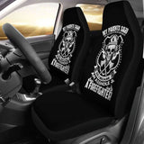 So I Became A Firefighter Car Seat Covers Amazing Gift 101211 - YourCarButBetter