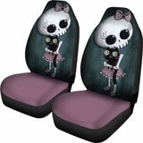 Spooky Cat Car Seat Covers 101207 - YourCarButBetter