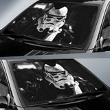 Stormtrooper Star Wars Car Auto Sun Shade 094201 - YourCarButBetter
