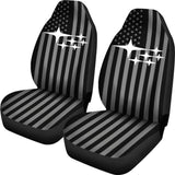 Subaru Mixed Black And White American Flag Car Seat Covers 212803 - YourCarButBetter