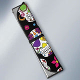 Sugar Skull Car Auto Sun Shade 172609 - YourCarButBetter
