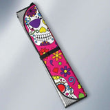 Sugar Skull Car Auto Sun Shade 172609 - YourCarButBetter