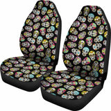 Sugar Skull Car-Suv Seat Cover 01 101207 - YourCarButBetter